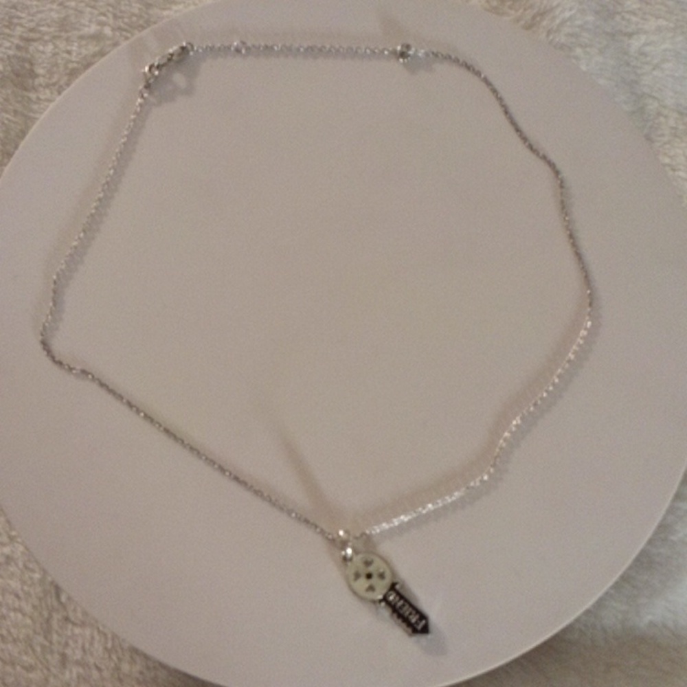 (FRIENDS) STERLING SILVER NECKLACE